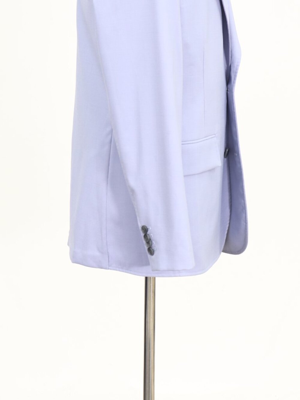3.1 Phillip Lim 40L Blue Blazer Sport Coat Jacket 2-Button Solid W871 - Picture 8 of 11